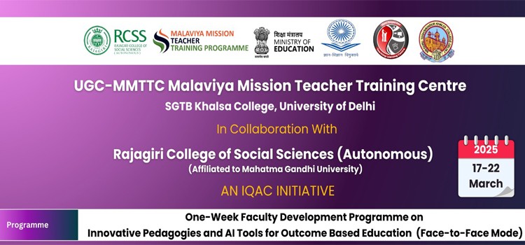 One-Week Faculty development programme (FDP)