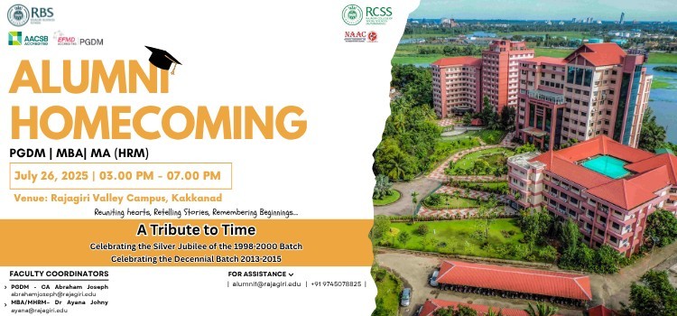 Rajagiri Alumni Homecoming 2025