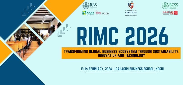 7TH RAJAGIRI INTERNATIONAL MANAGEMENT CONFERENCE (RIMC)
