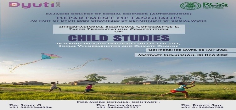 International Bilingual Conference & Paper Presentation Competition on CHILD STUDIES