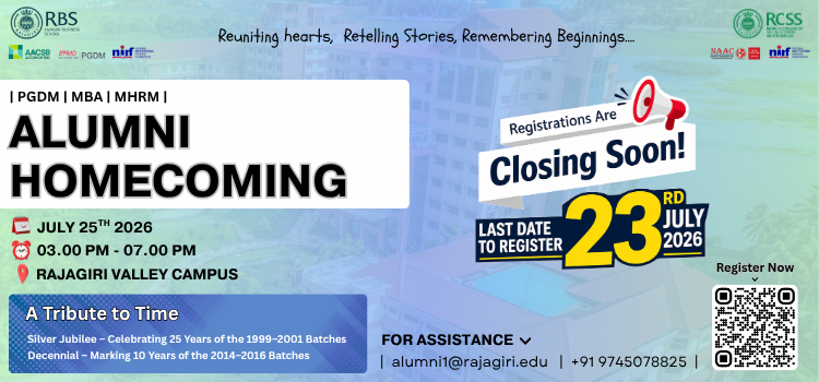 Rajagiri Alumni Homecoming 2026
