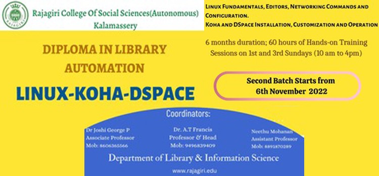 Diploma in Library Automation