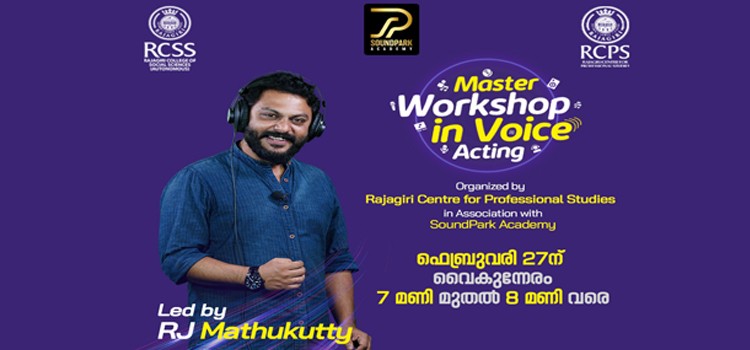 Master Workshop on Voice Actor