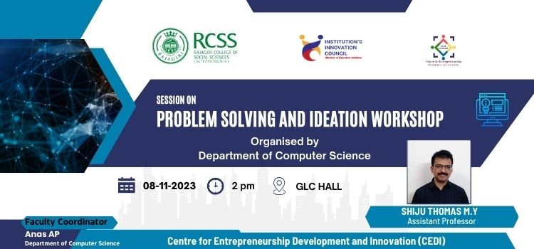 Session on Problem Solving and Ideation Workshop